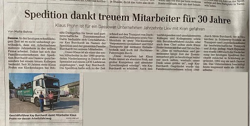 Zeitungsartikel